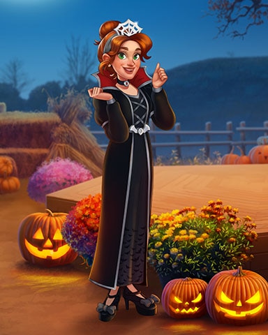 Pogo Viola The Vampire Costume Contest Badge